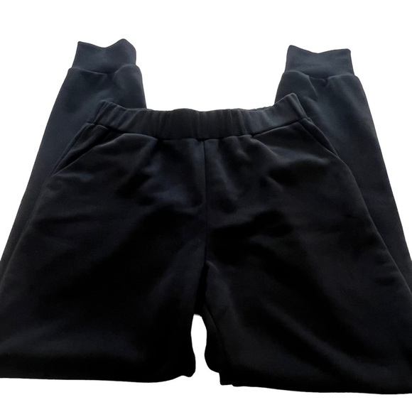 LBLC The Label Rea black elastic waistband high rise sweatpants joggers Size M - Picture 8 of 16